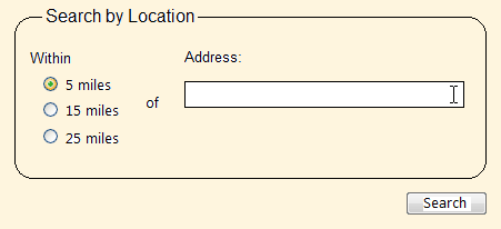 Search by Doctor Location